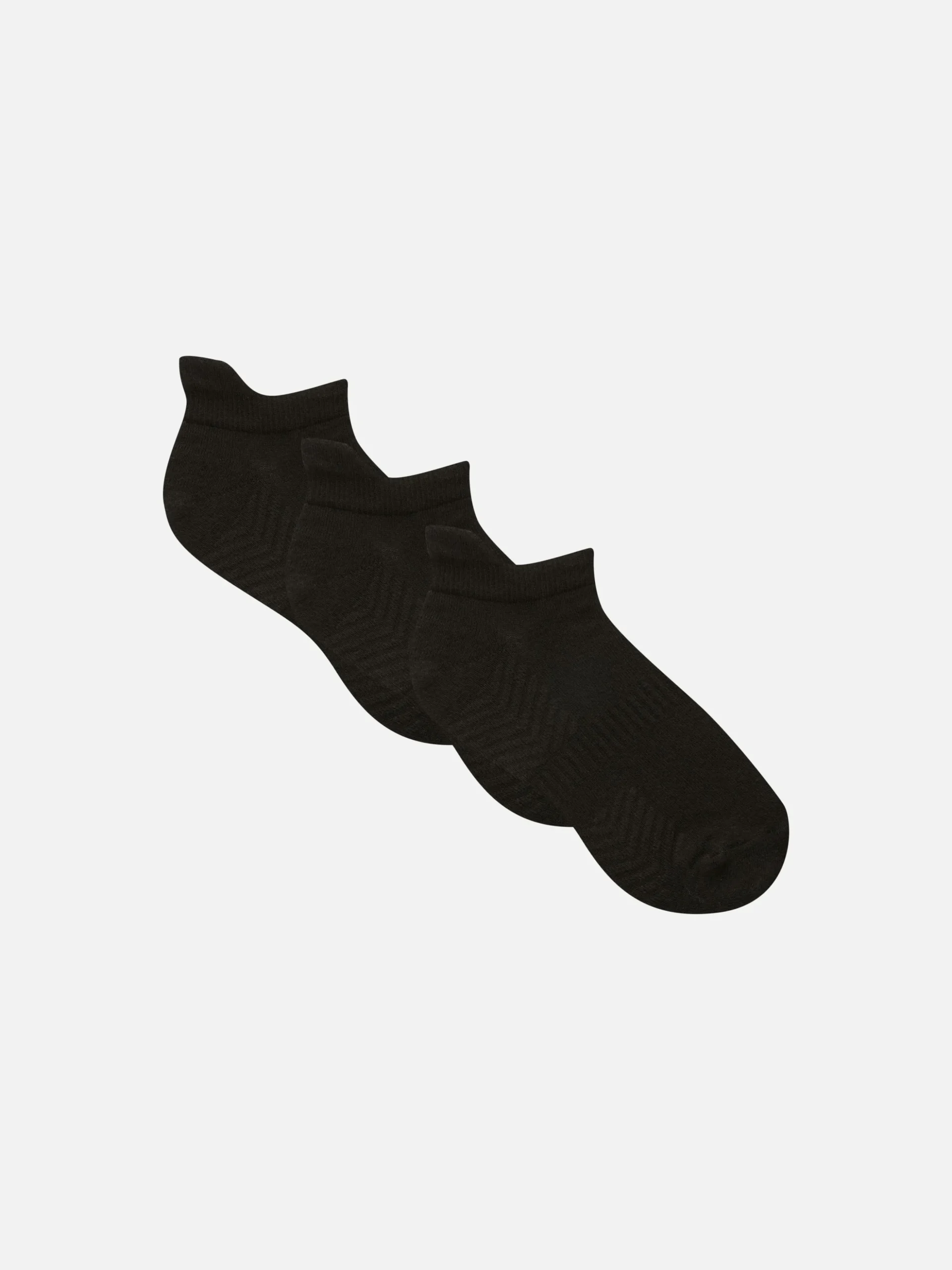 Pack De 3 Pares De Calcetines Bajos Y Arco Acolchado