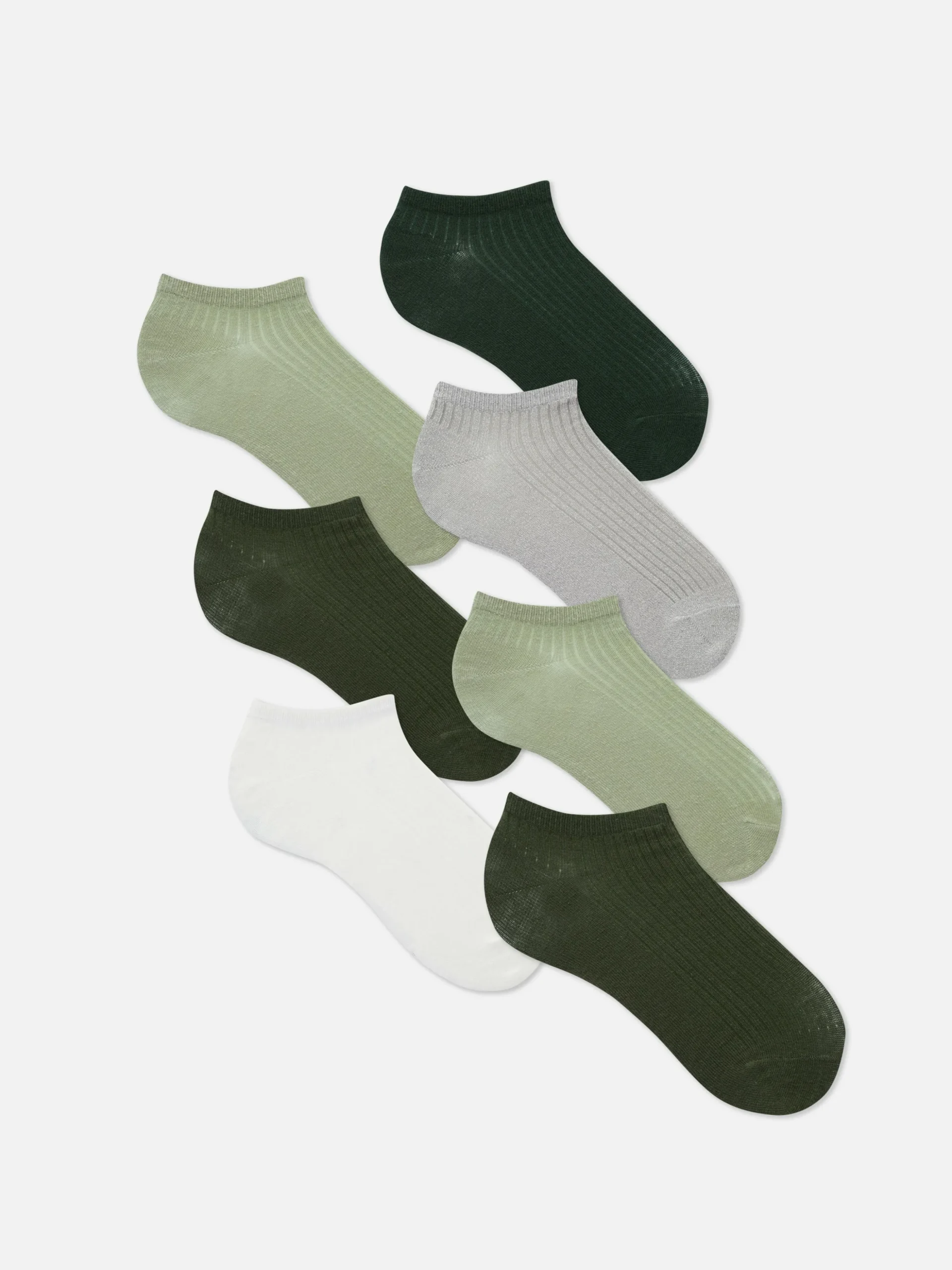 Pack De 7 Pares De Calcetines Bajos