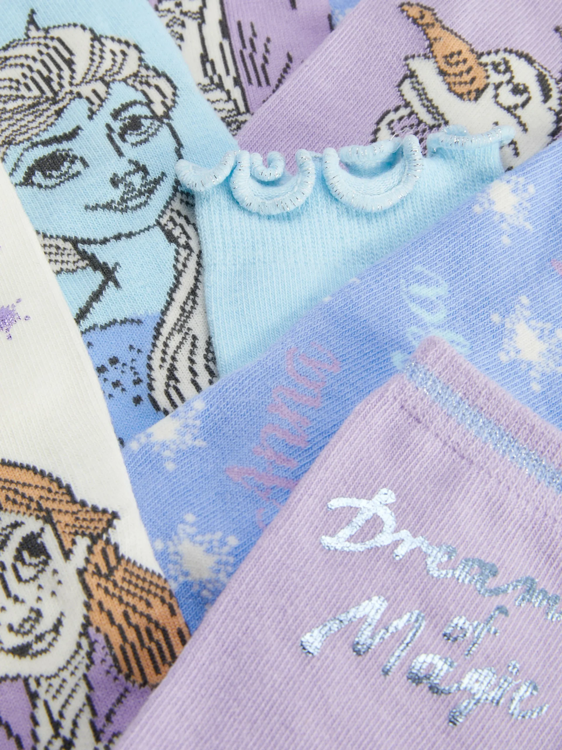 Pack De 4 Pares De Calcetines Bajos De Frozen