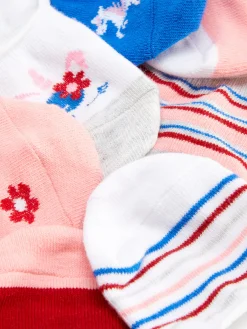 Pack De 7 Pares De Calcetines Con Unicornios