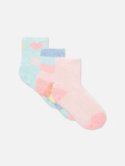 Pack De 3 Pares De Calcetines Con Diseño De Fantasía