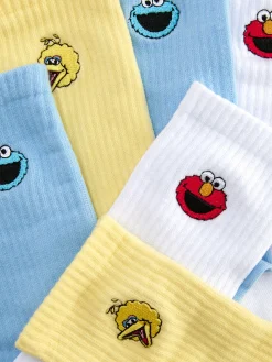 Pack De 3 Pares De Calcetines De Barrio Sésamo