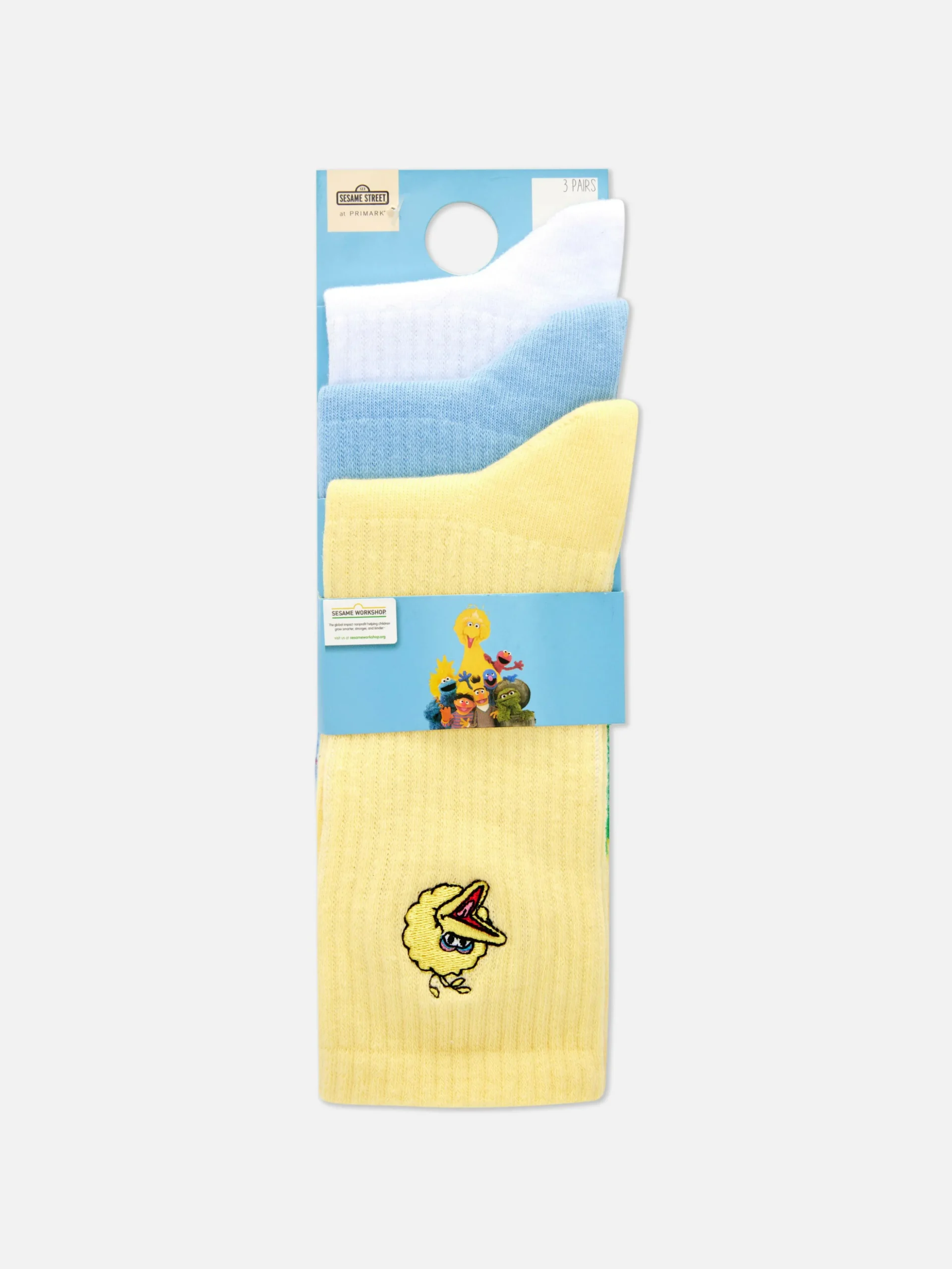 Pack De 3 Pares De Calcetines De Barrio Sésamo
