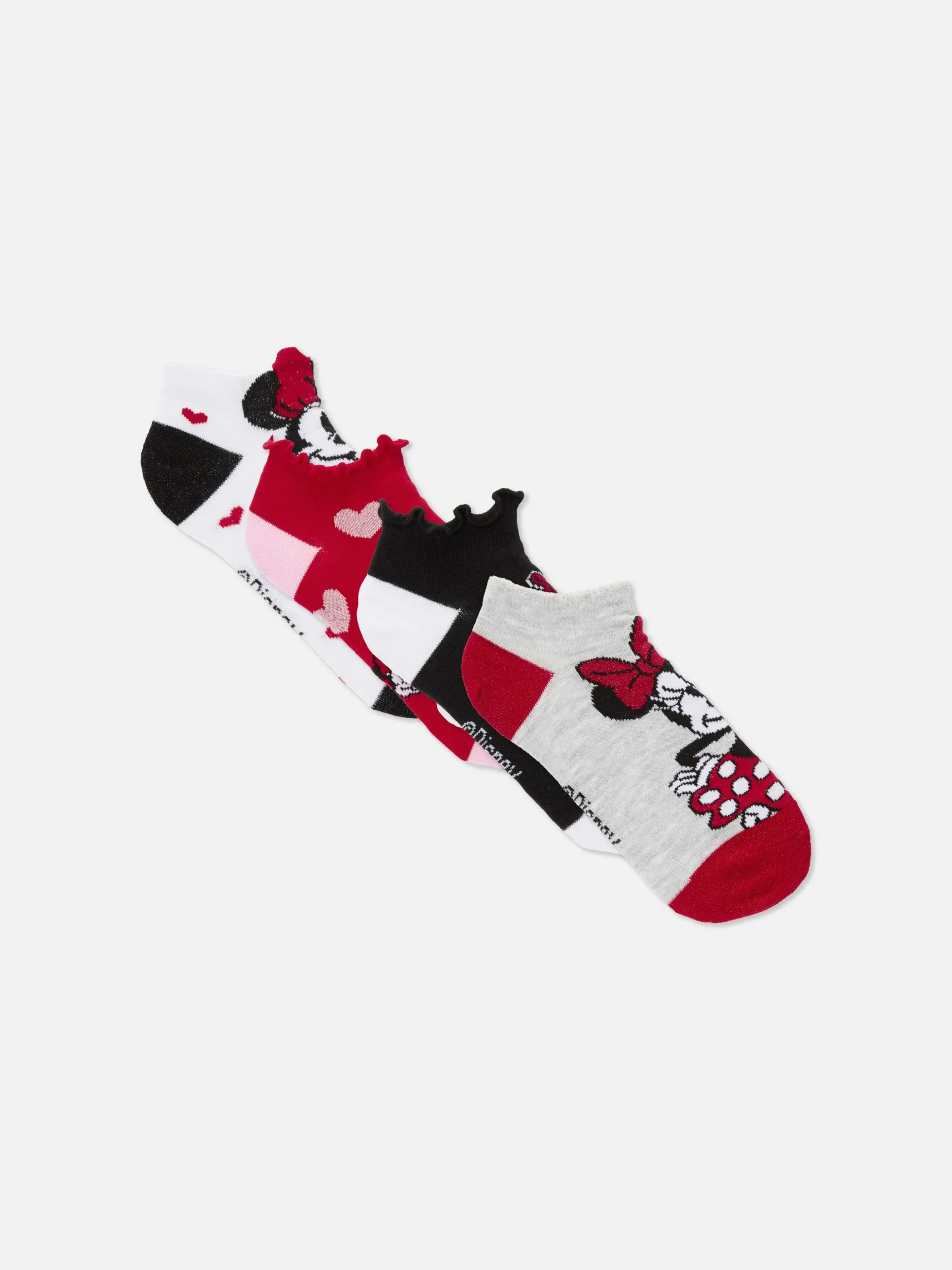 Pack De 4 Pares De Calcetines Deportivos De Disney