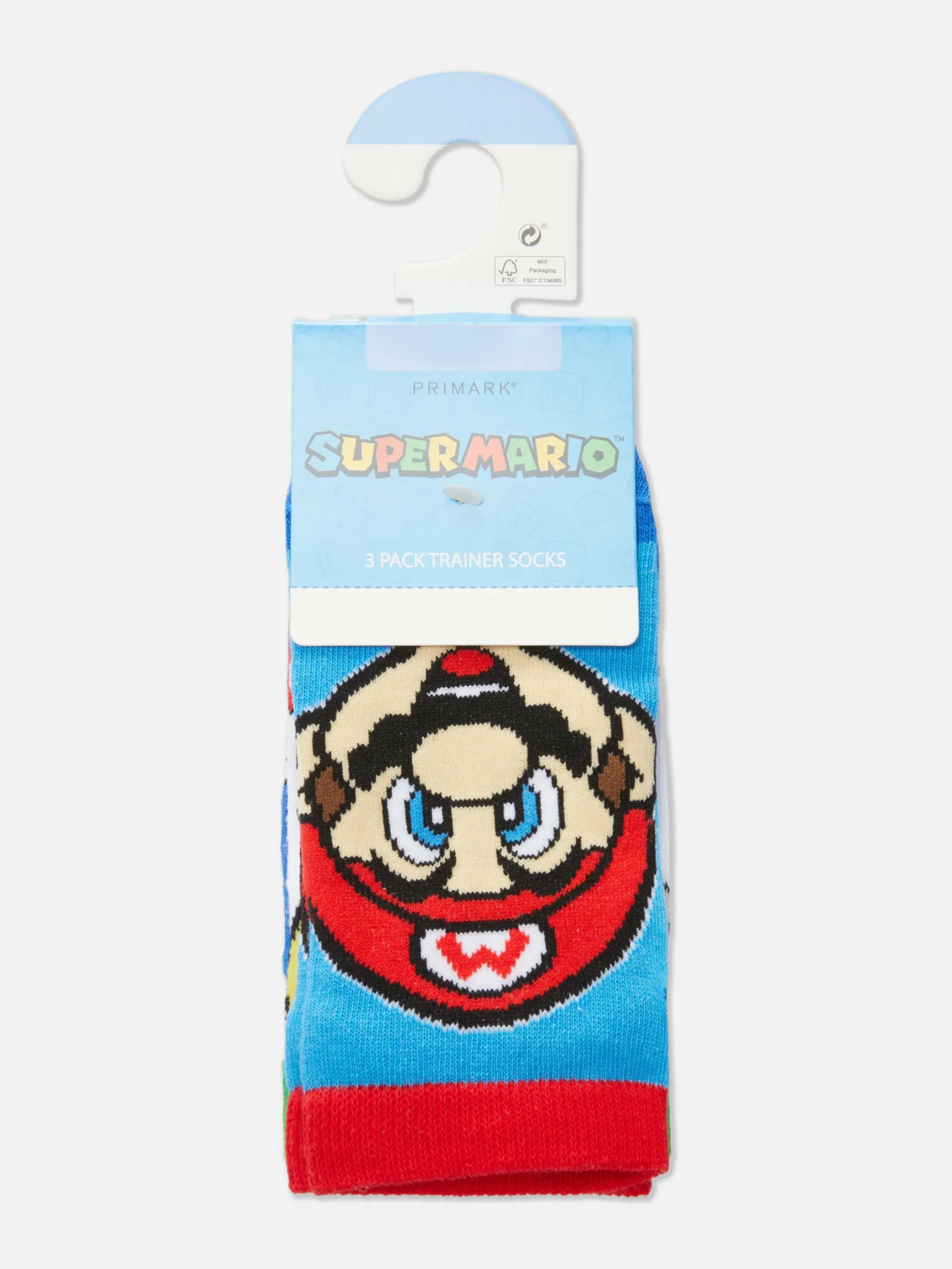Pack De 3 Pares De Calcetines De Super Mario World