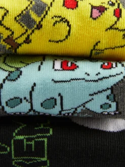 Pack De 3 Pares De Calcetines Deportivos De Pokémon