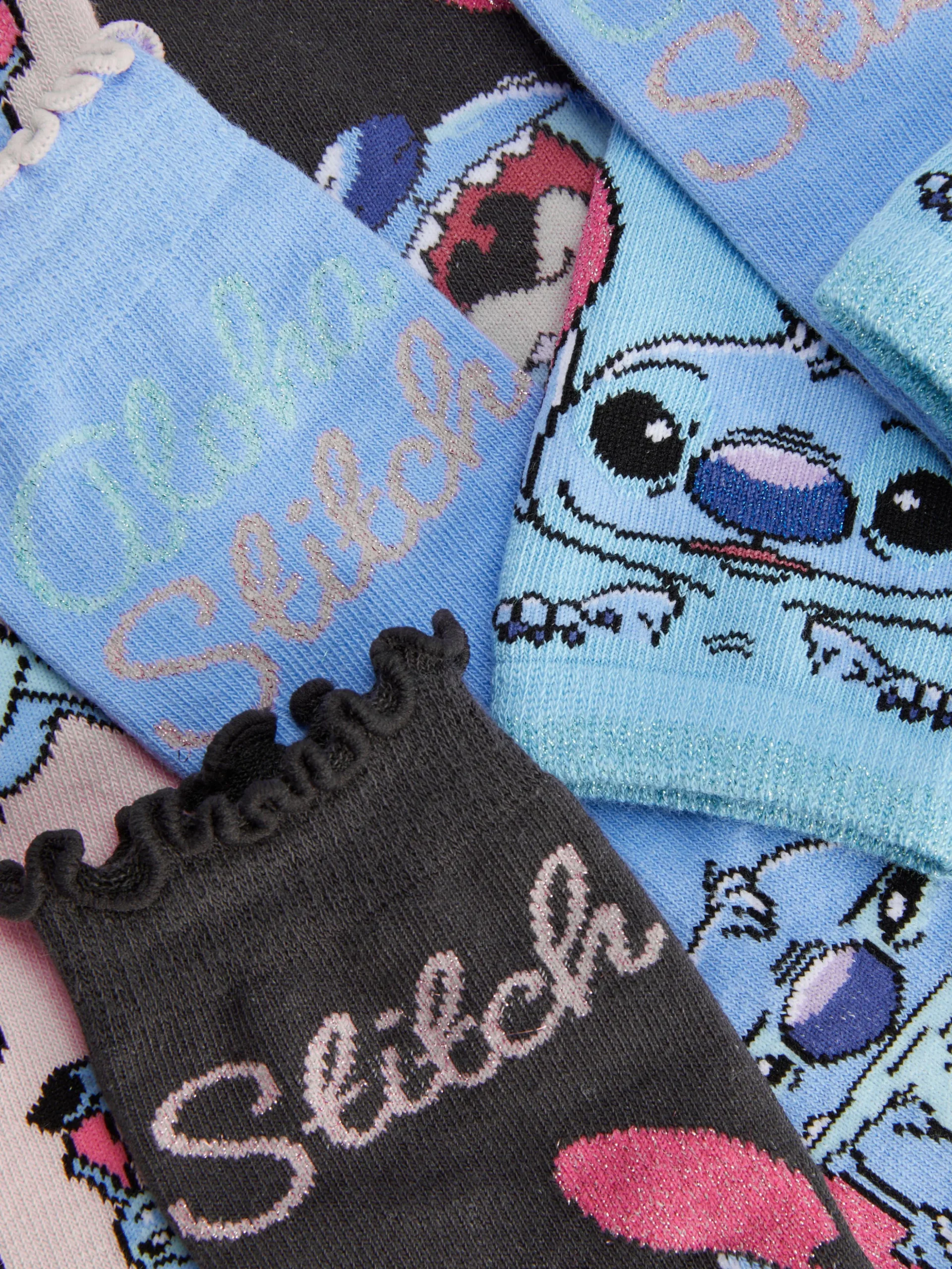 Pack De 4 Pares De Calcetines Tobilleros De Disney