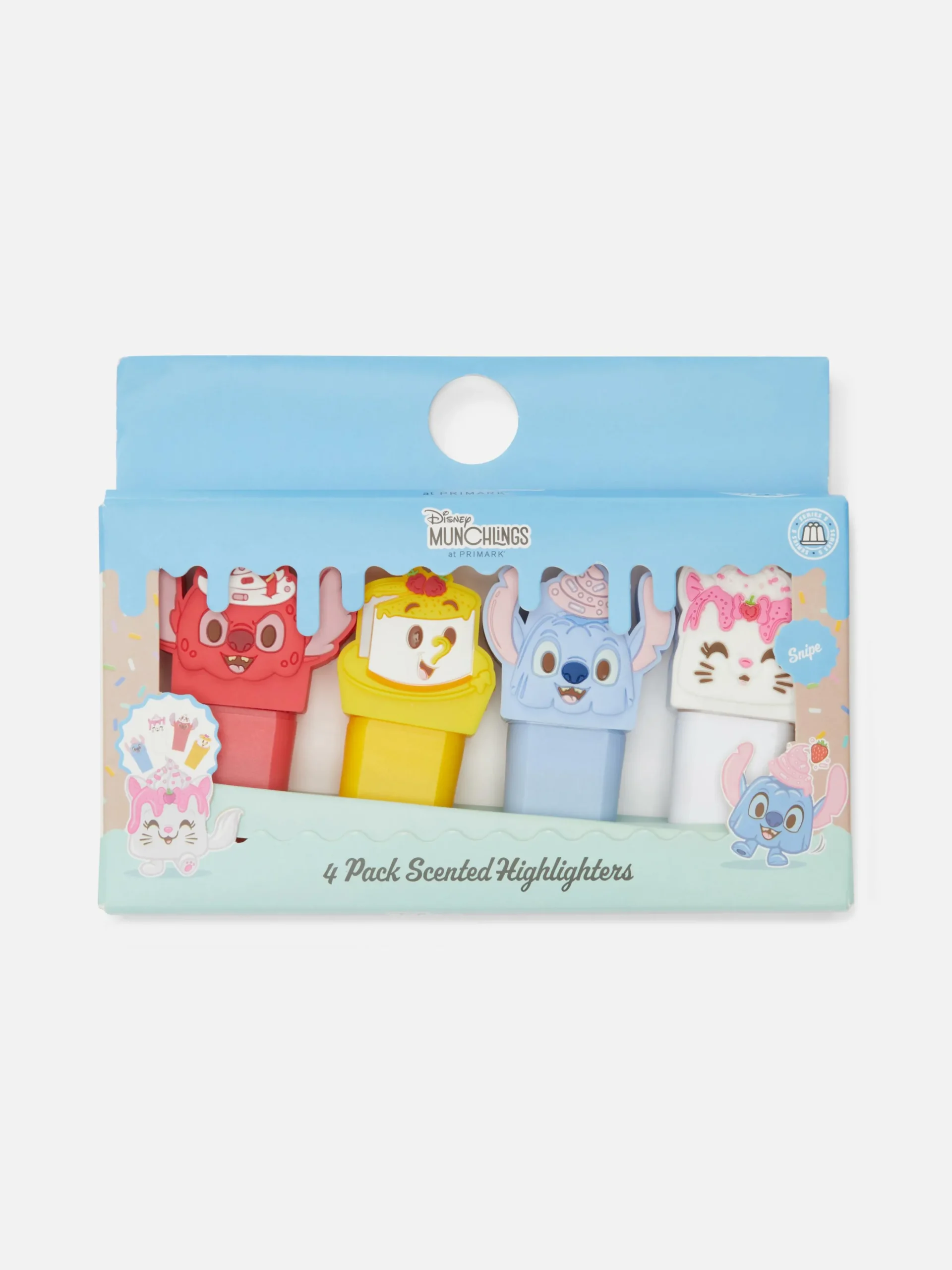 Pack De 4 Rotuladores Fluorescentes De Disney