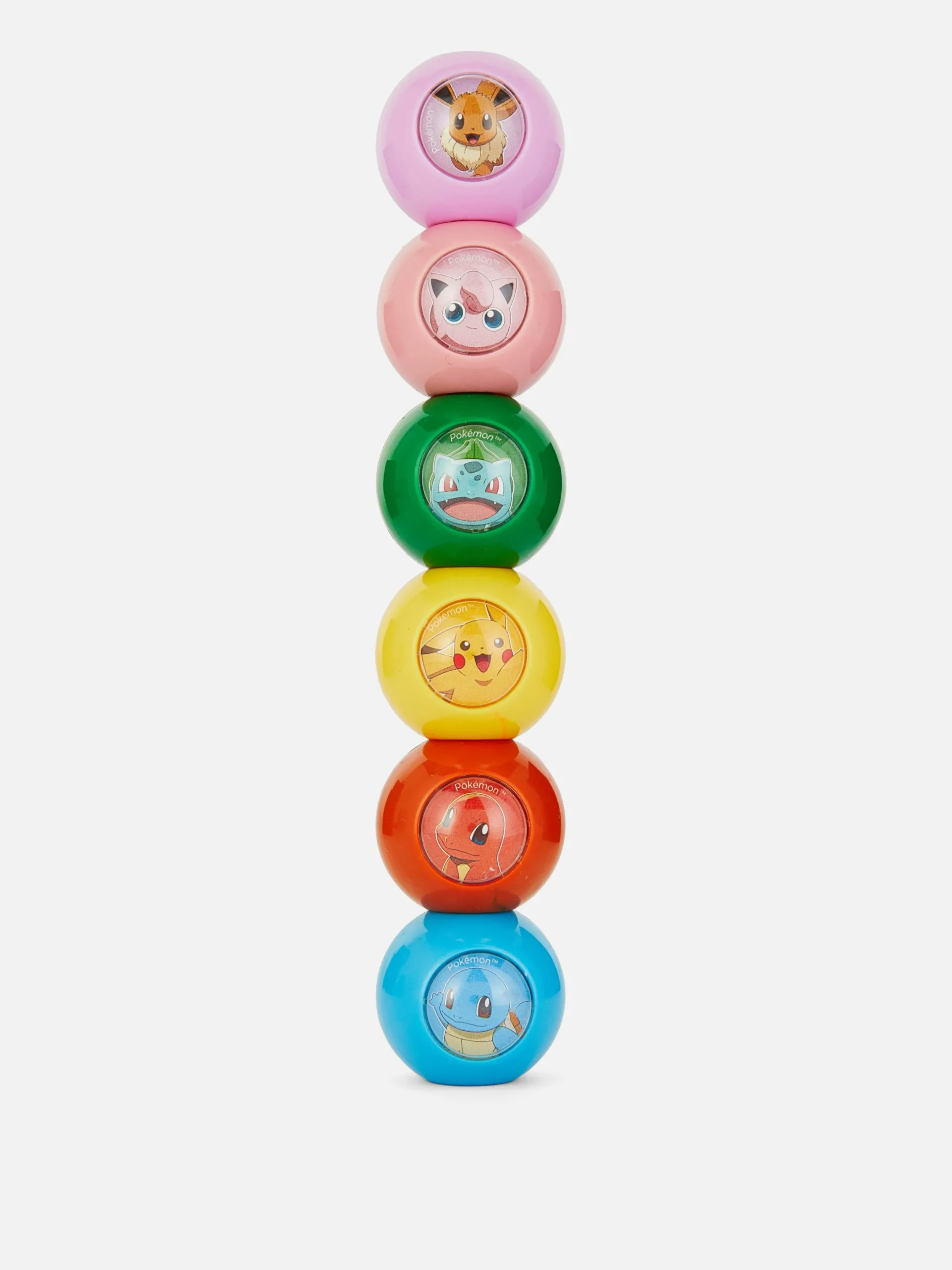 Pack De 6 Subrayadores Apilables De Pokémon