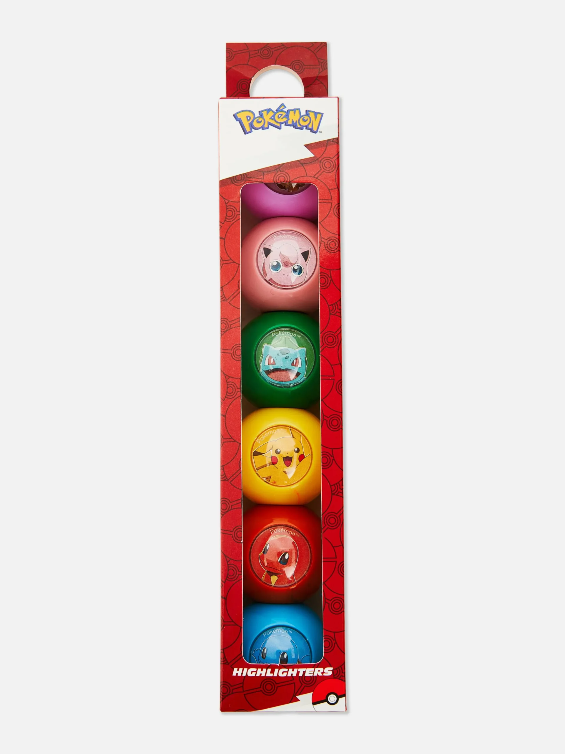 Pack De 6 Subrayadores Apilables De Pokémon