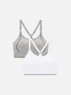 Pack De 2 Sujetadores Deportivos De Espalda Nadadora