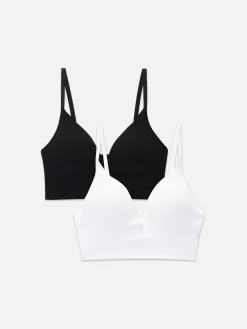 Pack De 2 Sujetadores Push-up Sin Costuras