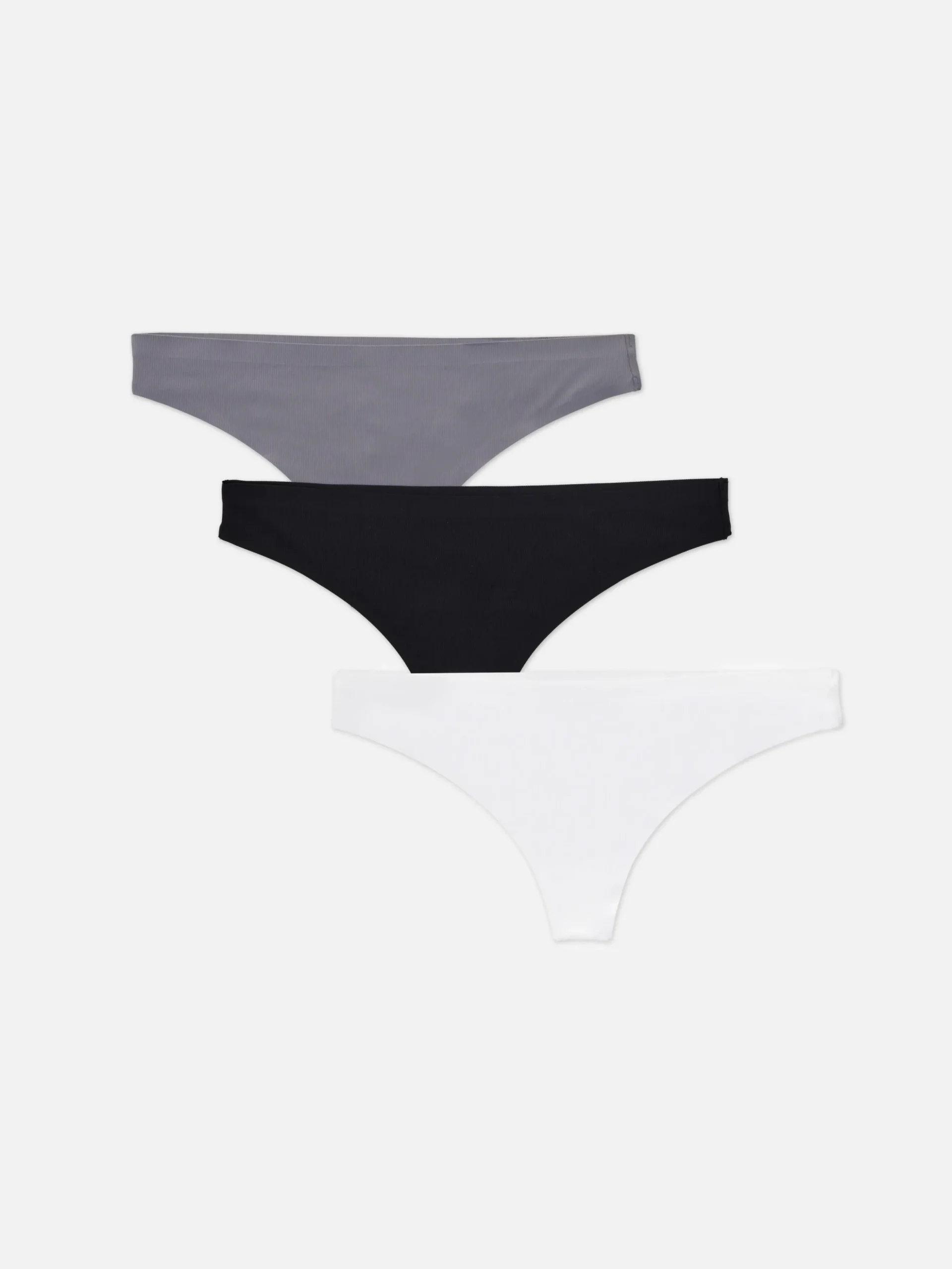 Pack De 3 Tangas Acanalados