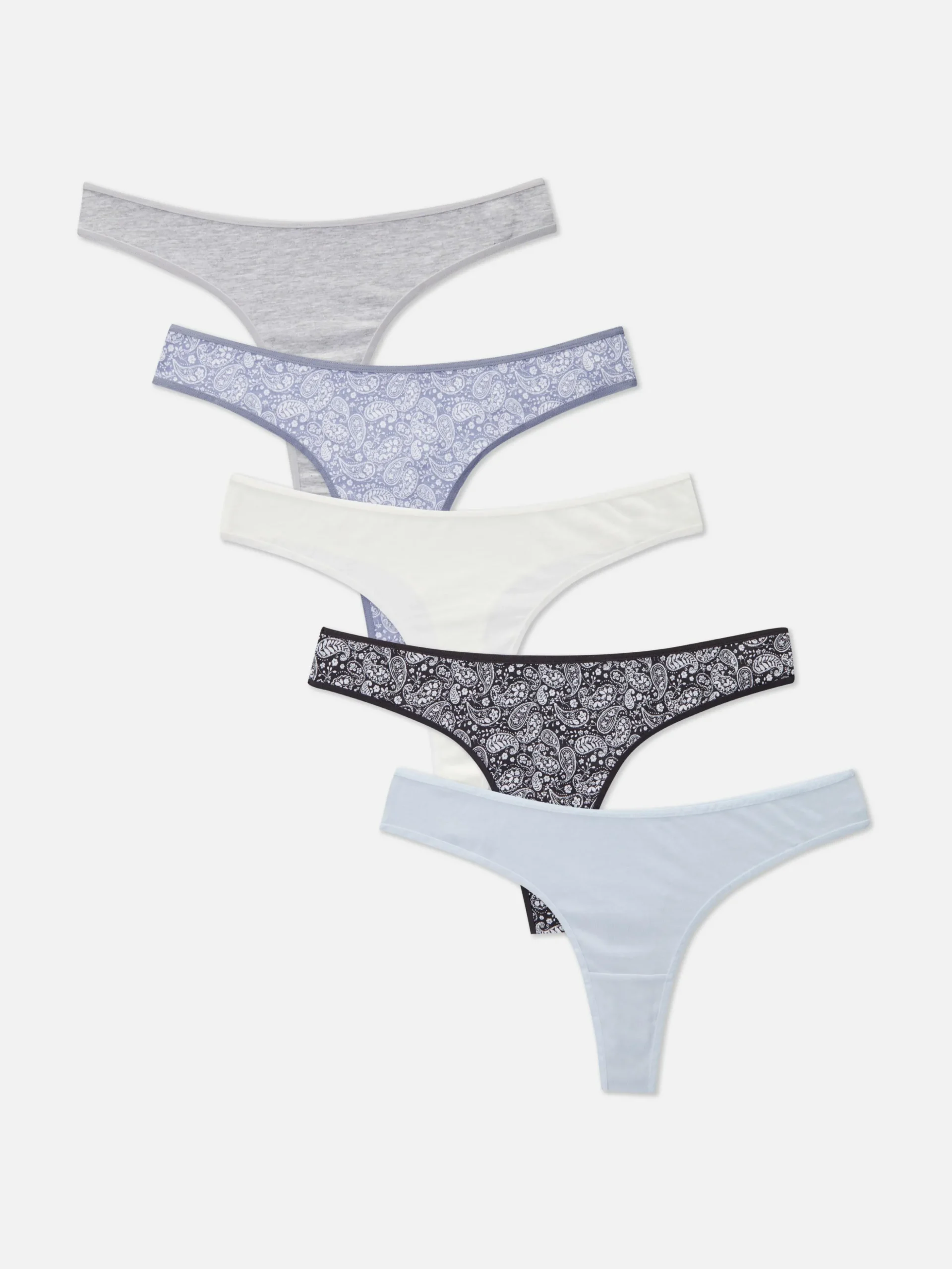 Pack De 5 Tangas Estampados Para Diario