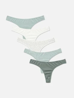 Pack De 5 Tangas Estampados Para Diario