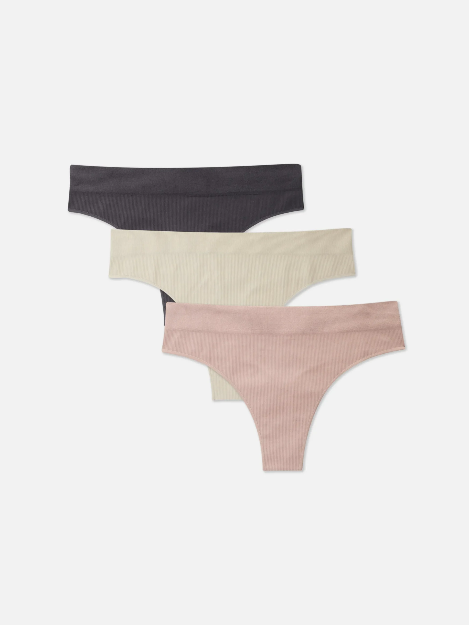 Pack De 3 Tangas Sin Costuras En Distintos Tonos