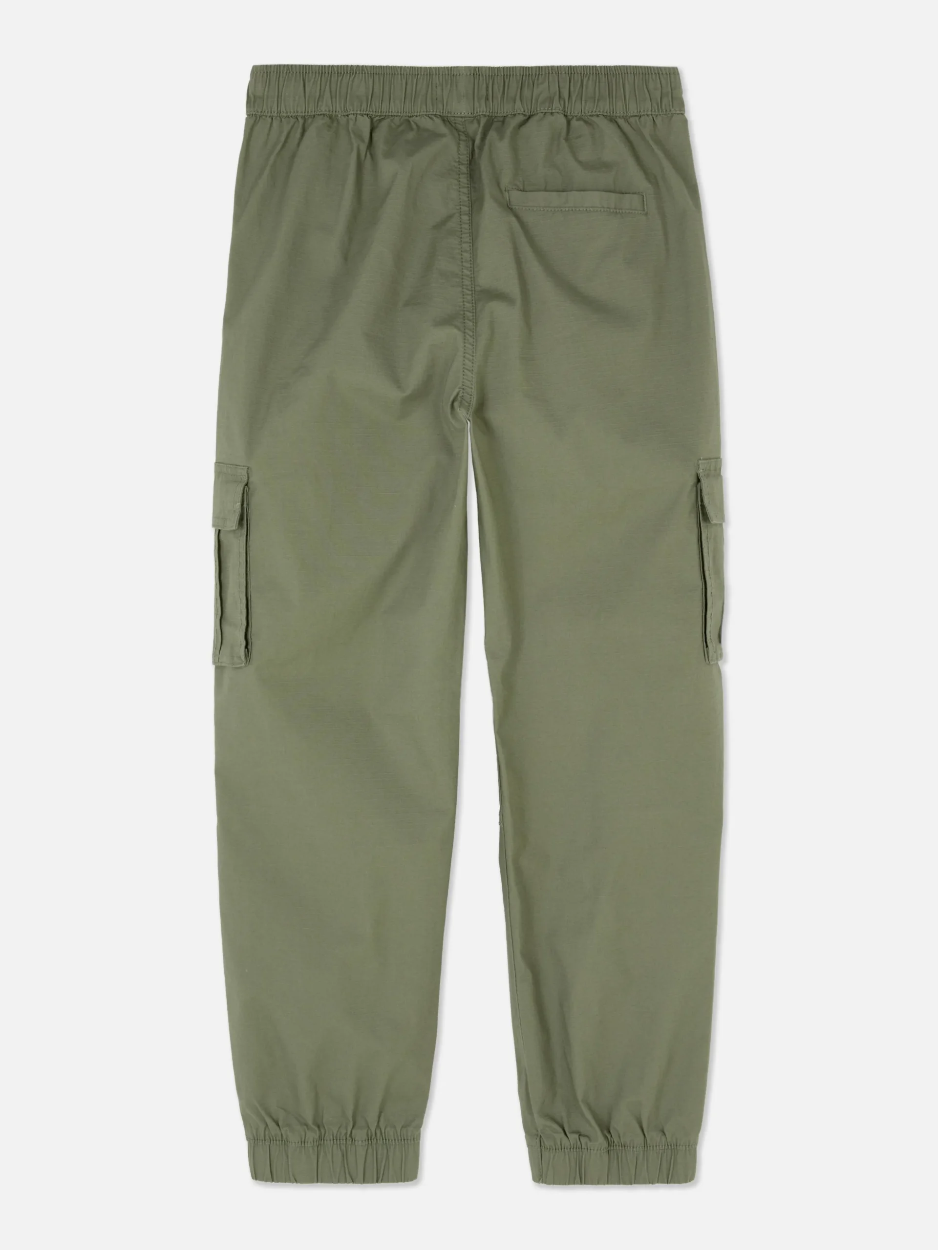 Pantalón Cargo Con Bajos Ajustados