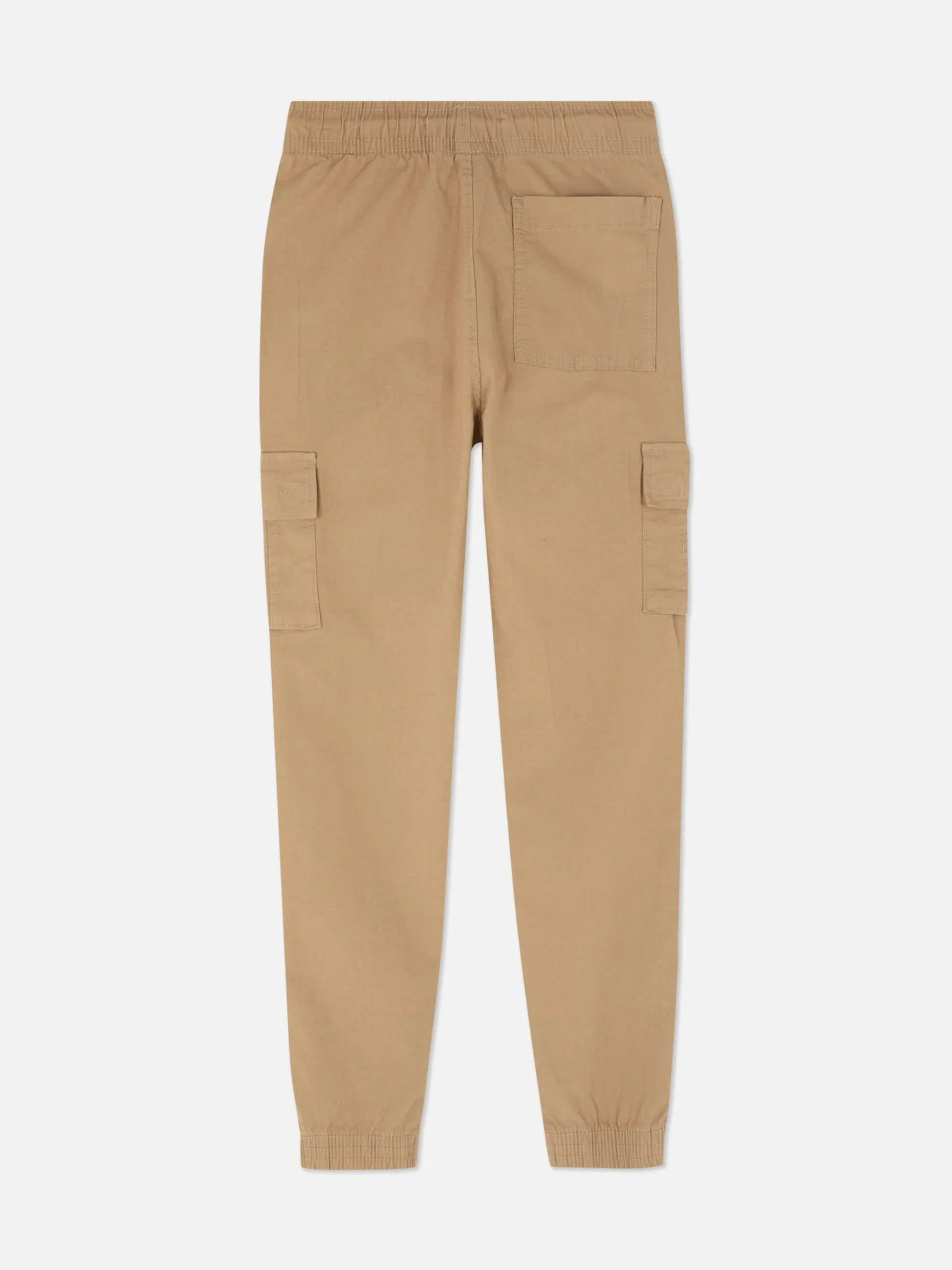 Pantalón Cargo Con Bajos Elásticos