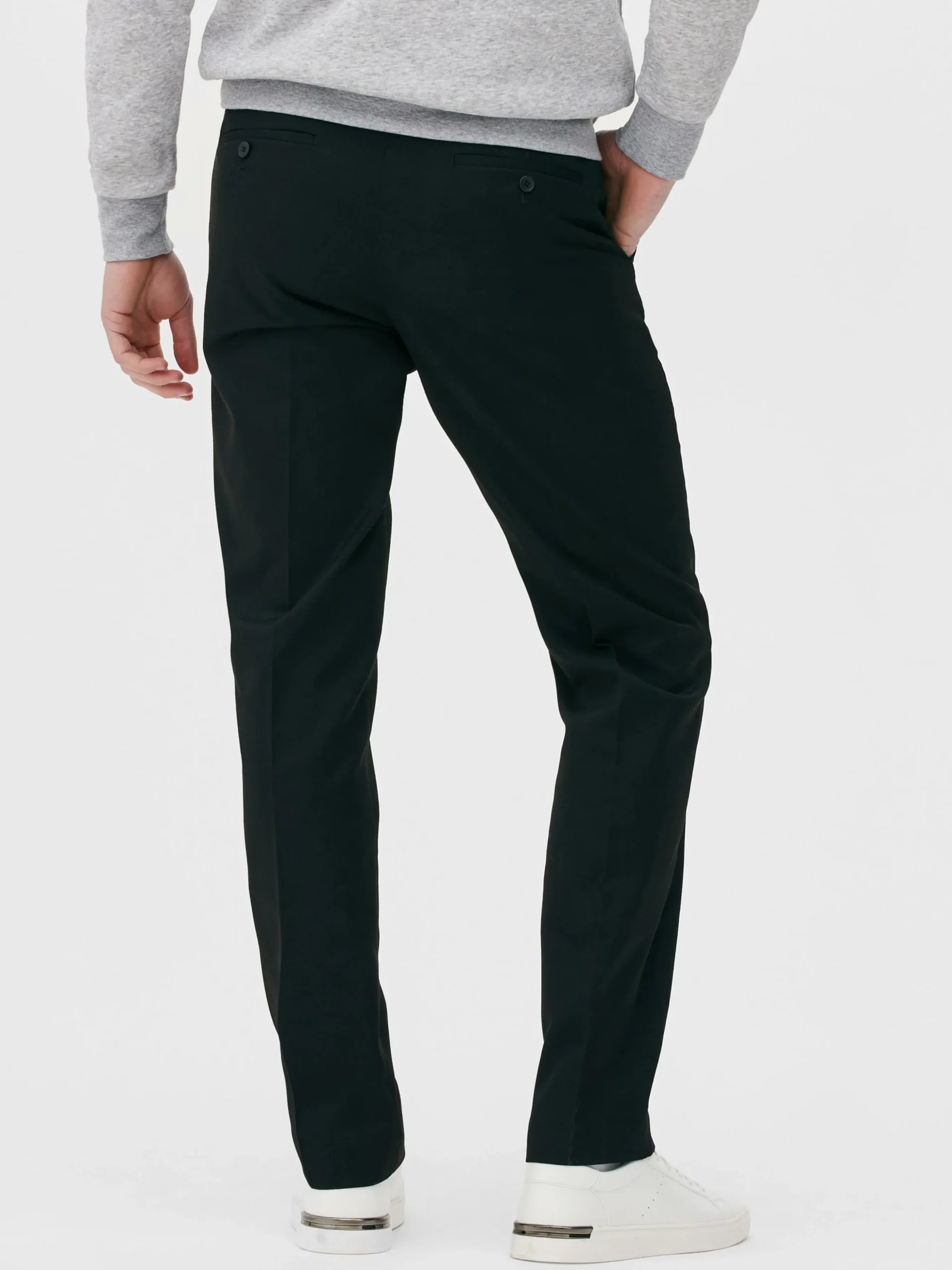 Pantalón De Sarga Recto