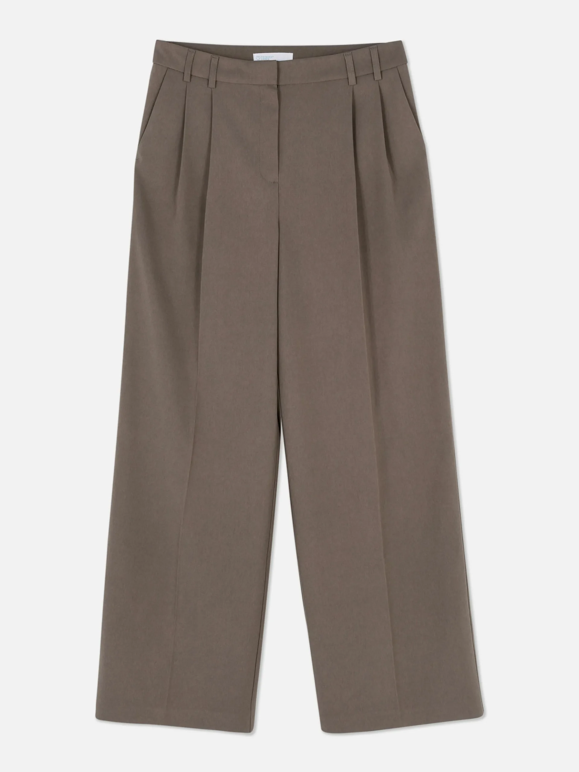 Pantalón De Vestir Con Plisado Delantero