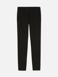 Pantalón Elástico De Corte Entallado