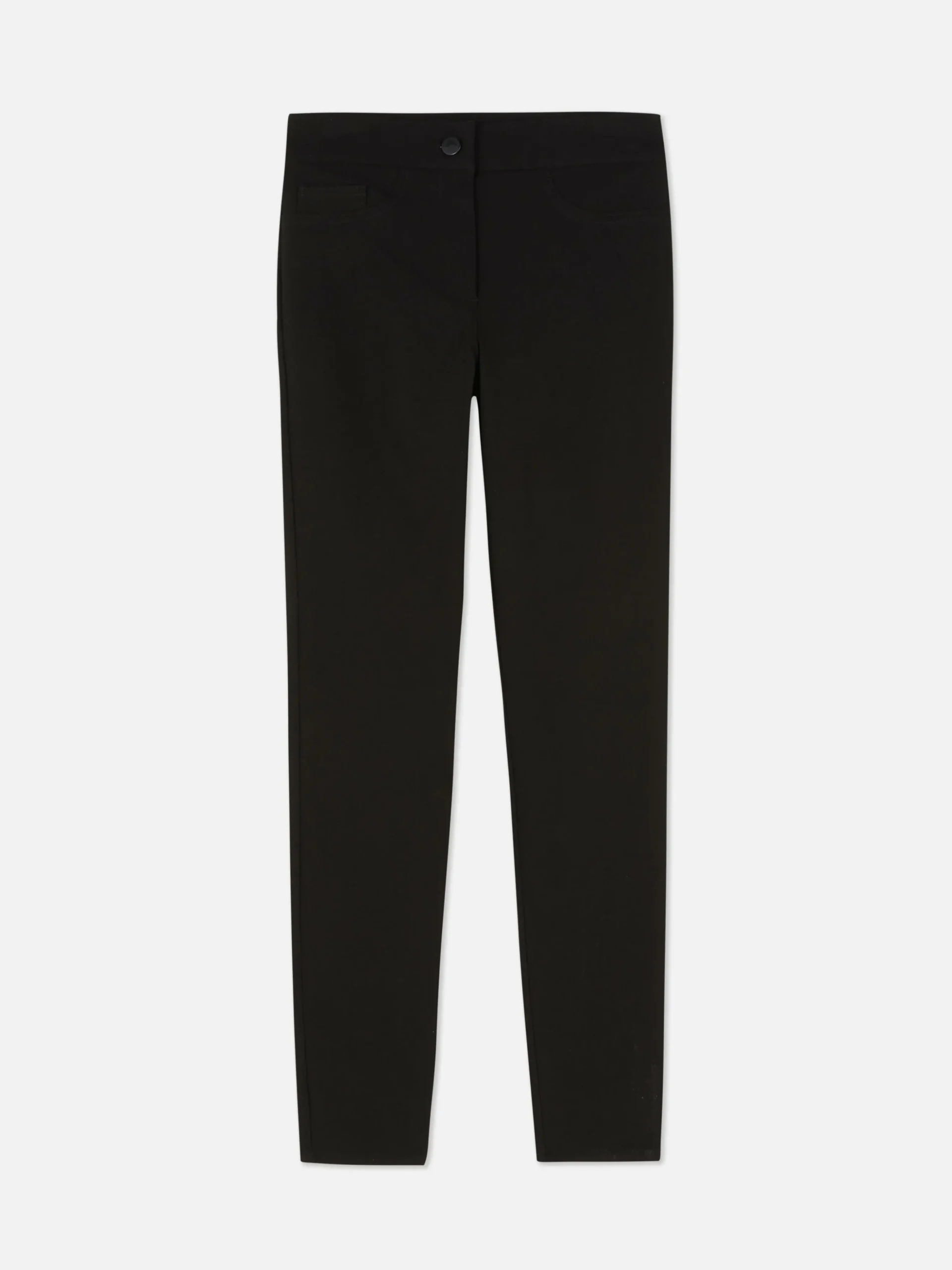 Pantalón Elástico De Corte Entallado