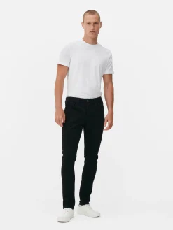 Pantalón Pitillo De Sarga