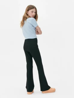 Pantalones Acanalados Y Acampanados