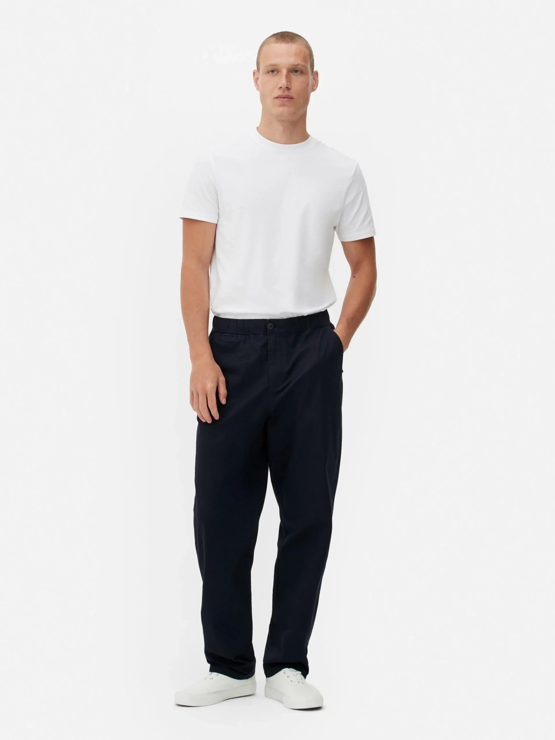 Pantalones Con Cinturilla Elástica