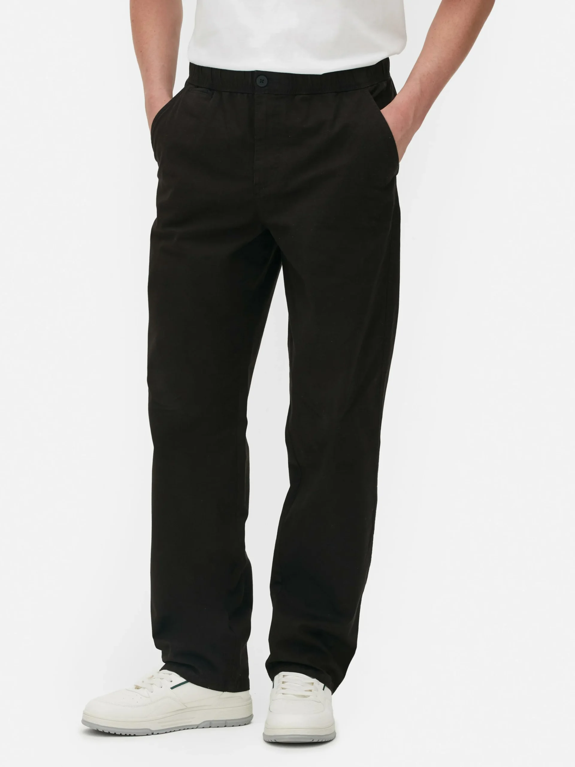 Pantalones Con Cinturilla Elástica