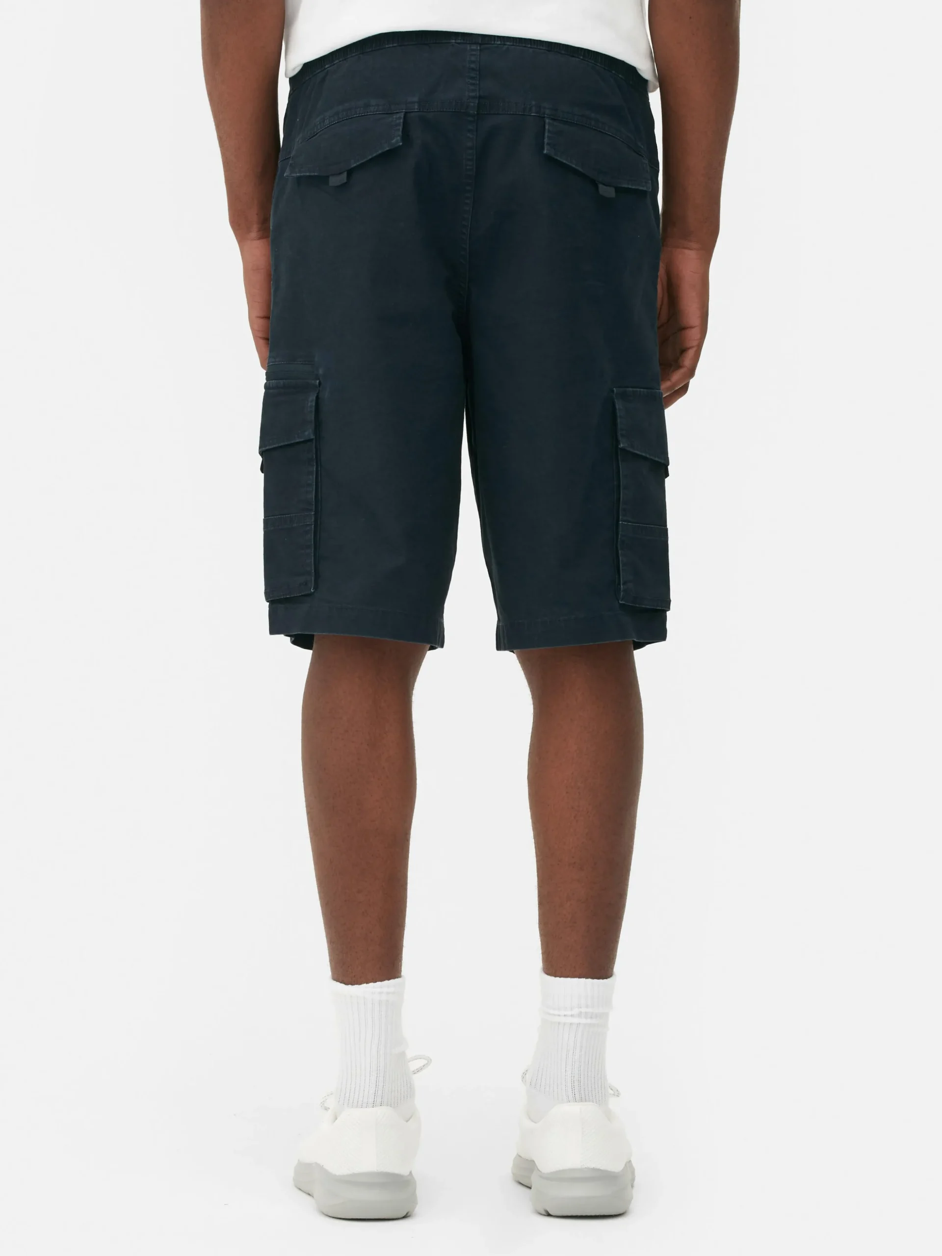 Pantalones Cortos Cargo Con Cordón De Ajuste