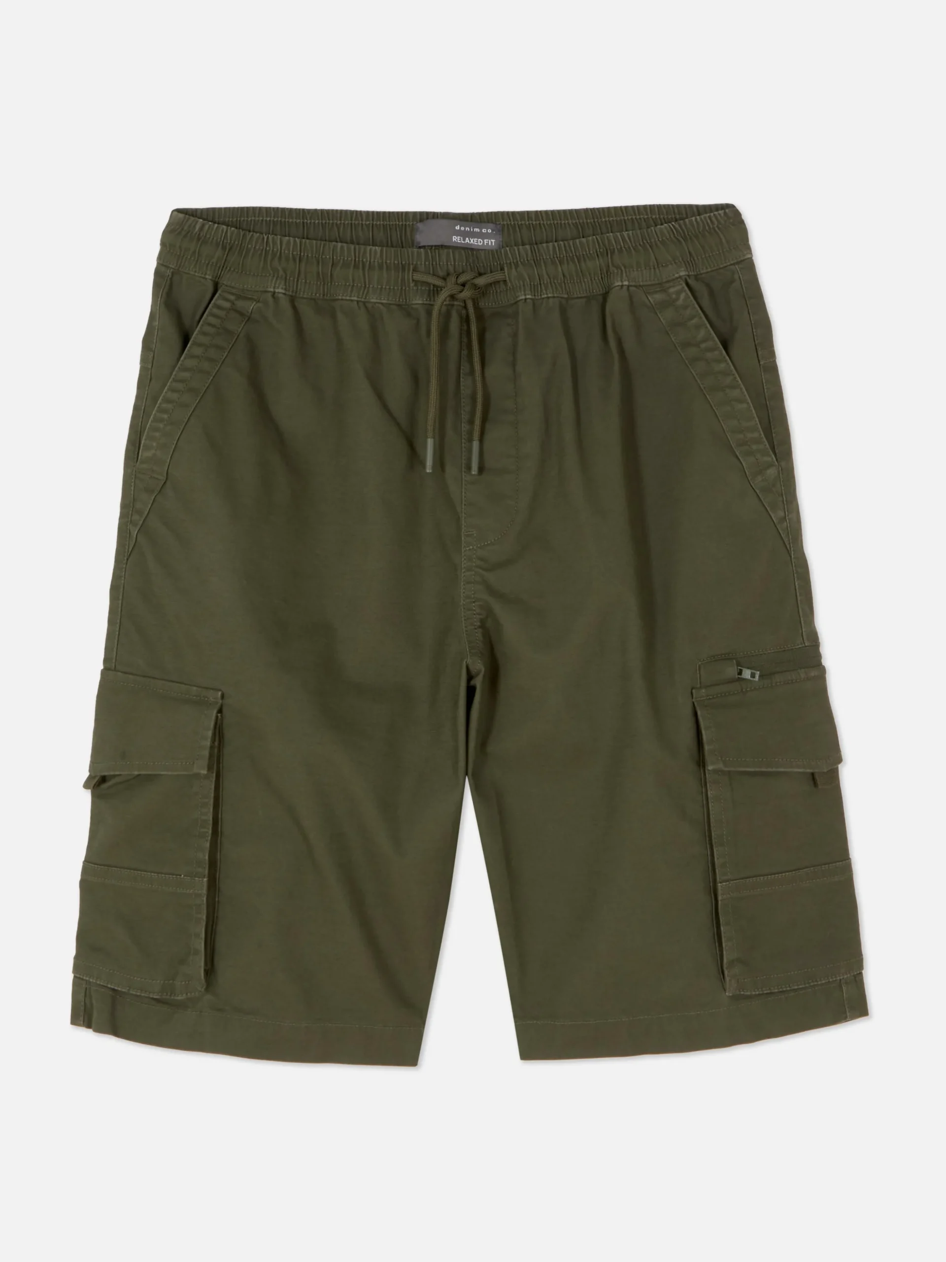 Pantalones Cortos Cargo Con Cordón De Ajuste