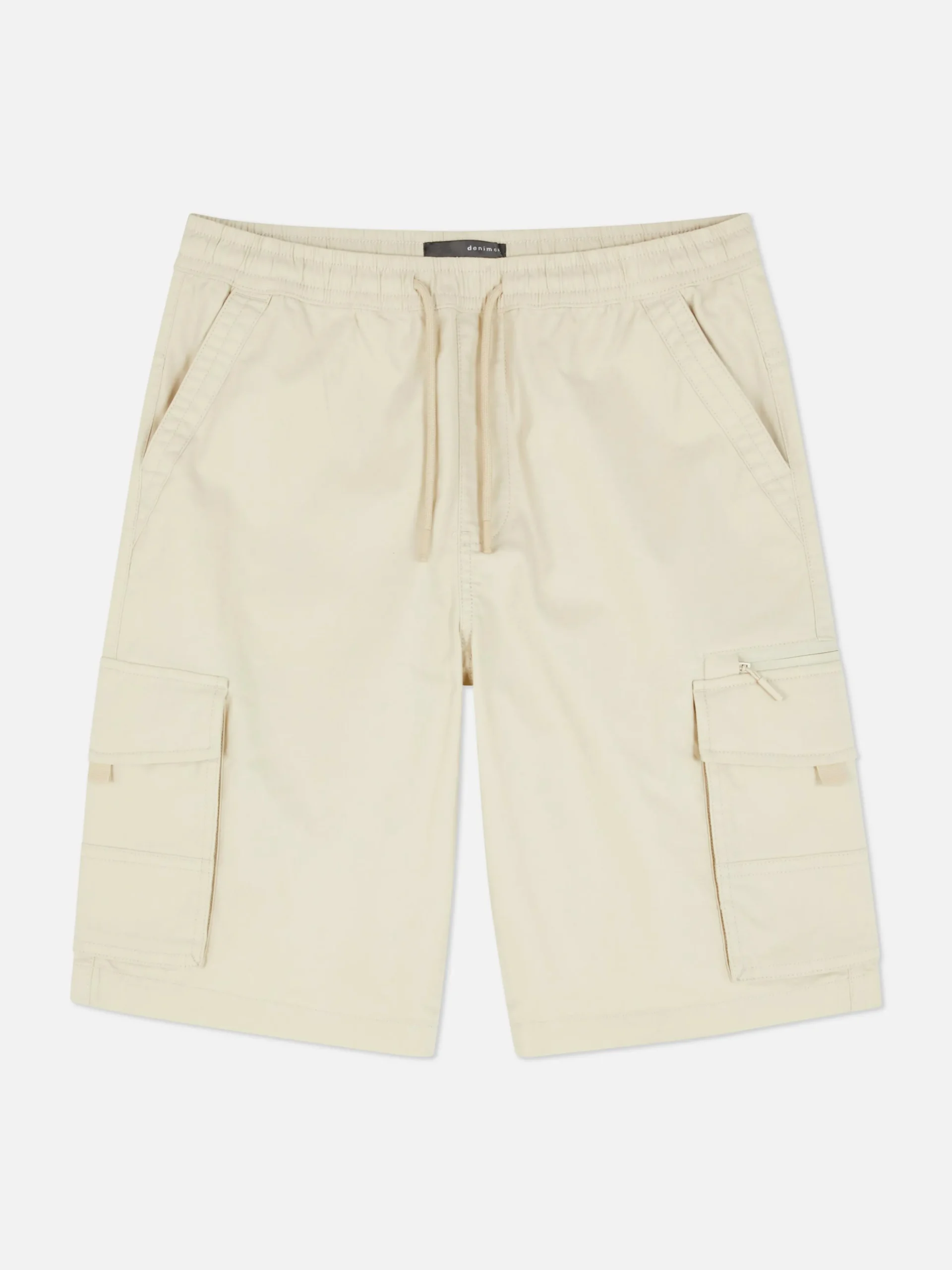 Pantalones Cortos Cargo Con Cordón De Ajuste