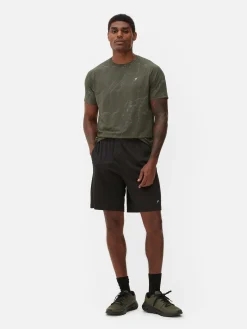 Pantalones Cortos De Malla Para El Gimnasio