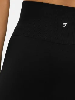 Pantalones Cortos De Talle Alto Sin Costuras