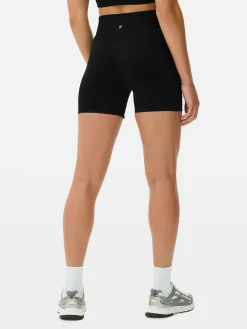 Pantalones Cortos De Talle Alto Sin Costuras
