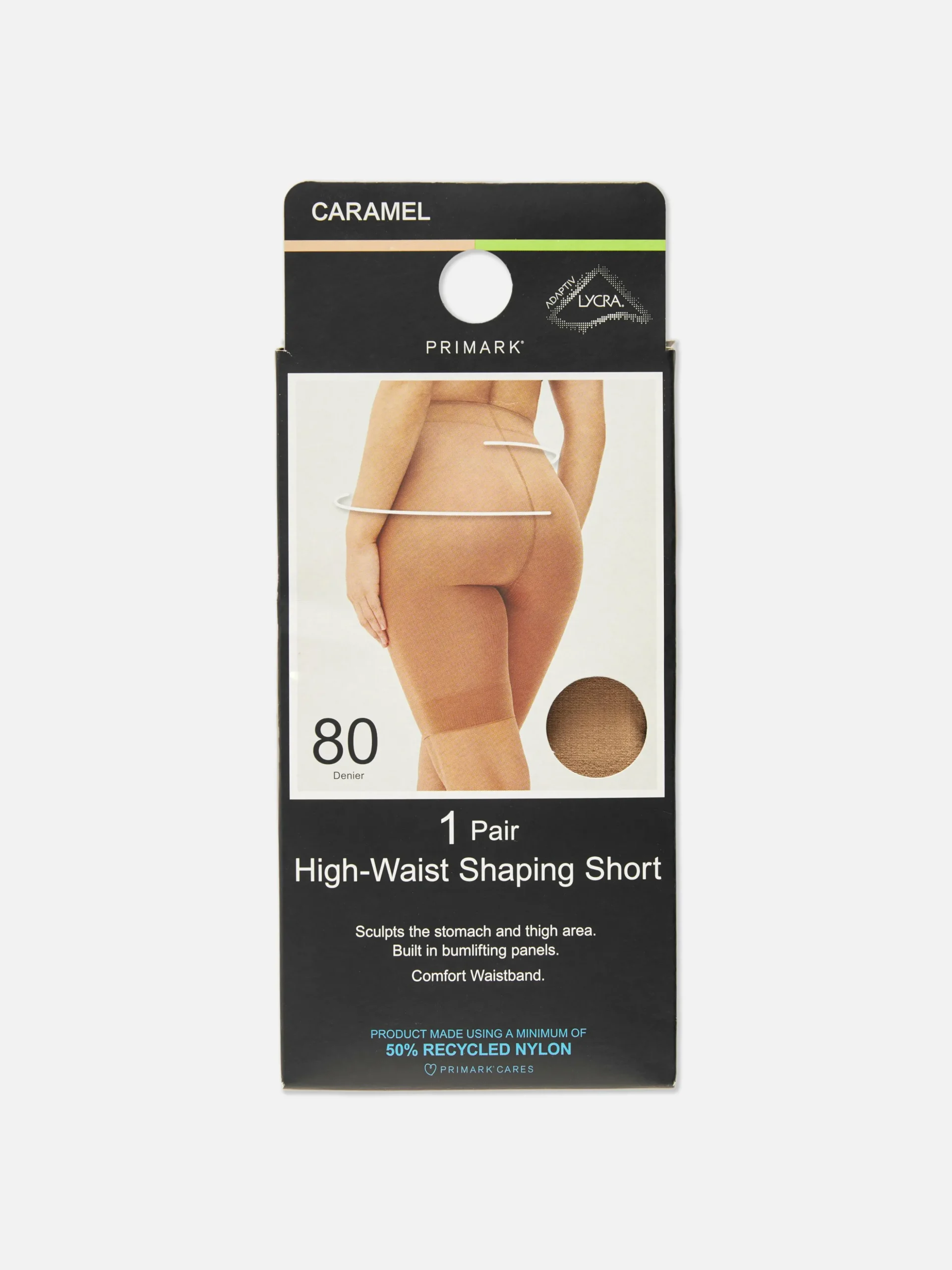 Pantalones Cortos Moldeadores De Talle Alto, 80 D