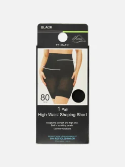 Pantalones Cortos Moldeadores De Talle Alto, 80 D