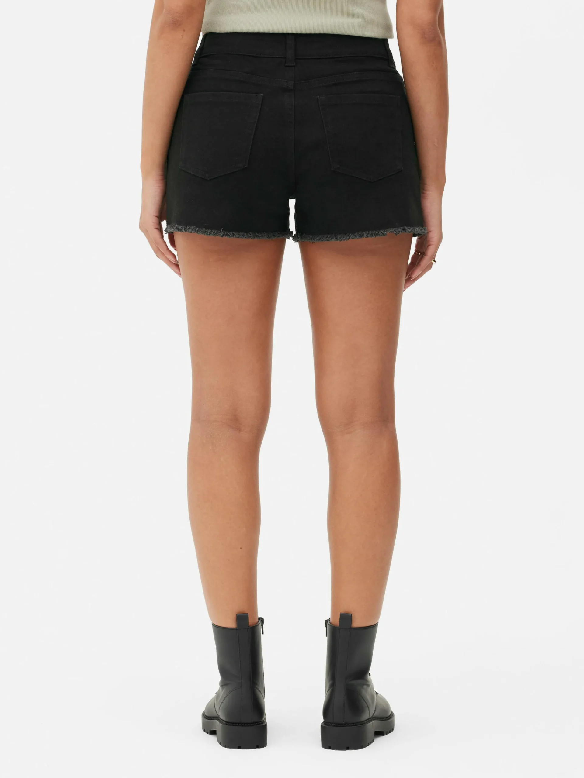 Pantalones Cortos Vaqueros Deshilachados