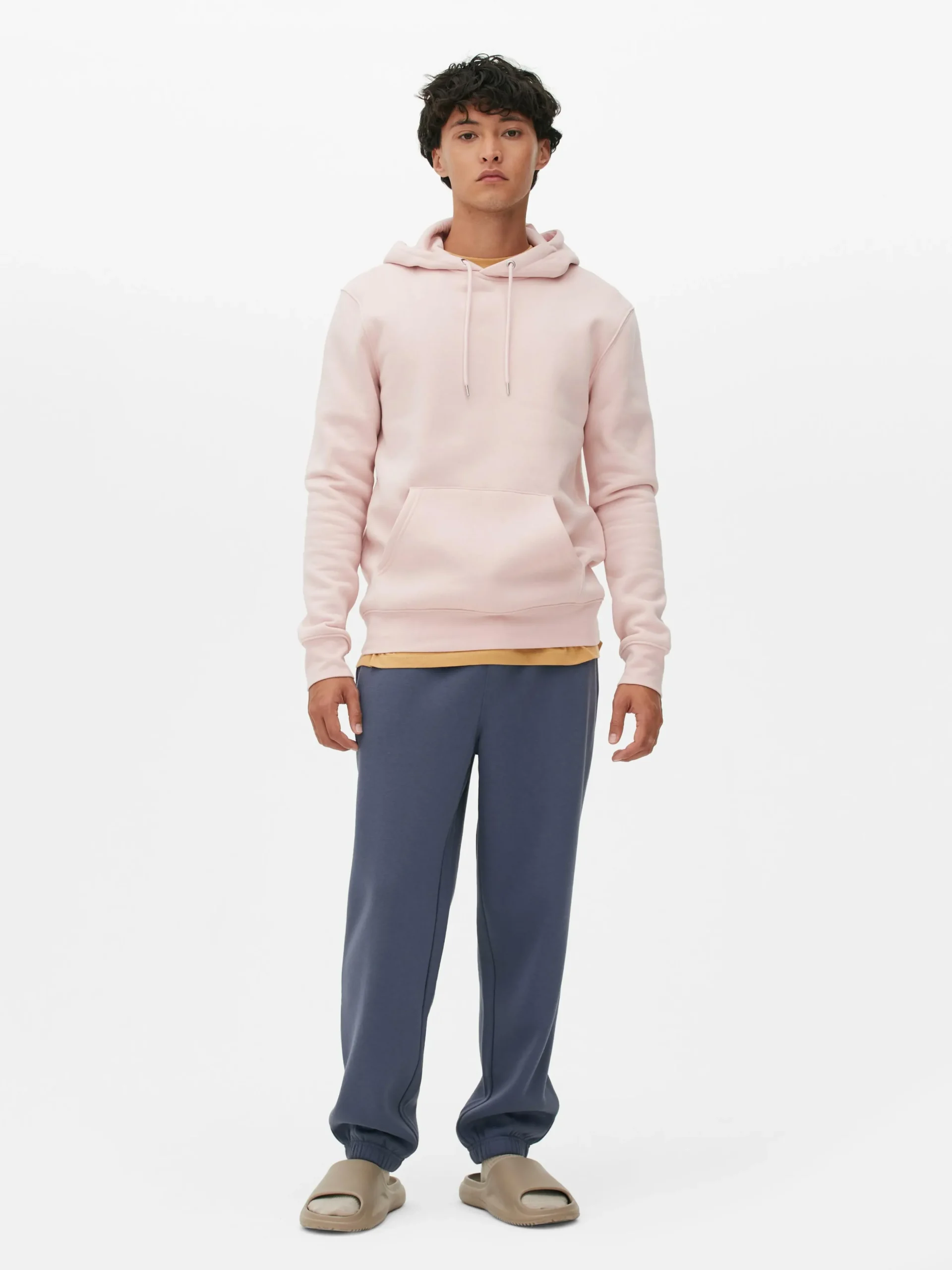 Pantalones De Chándal Básicos Con Cordón De Ajuste