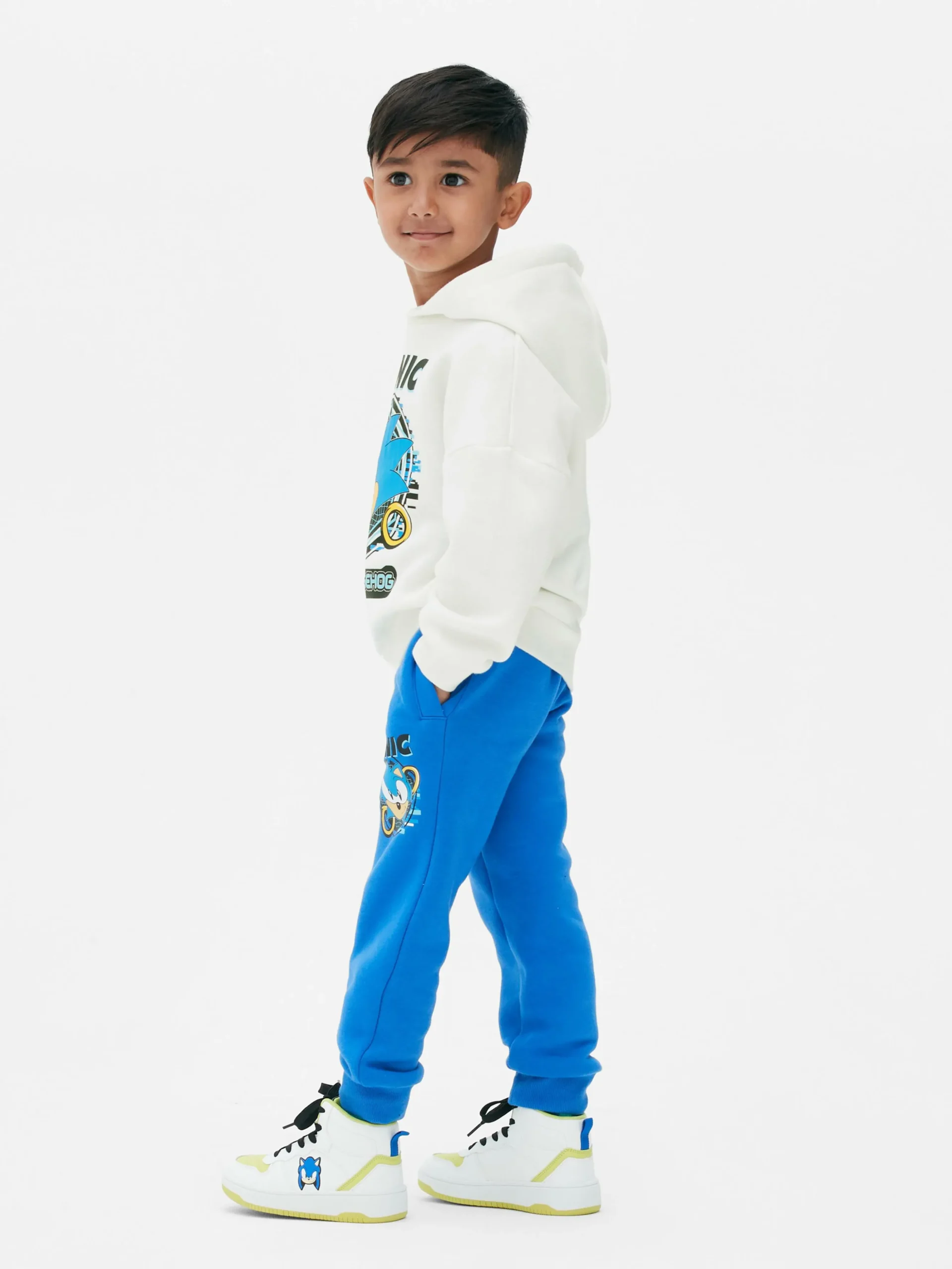 Pantalones De Chándal Con Cordón De Ajuste De Sonic El Erizo