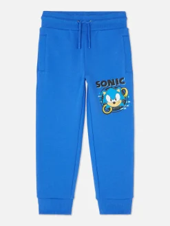 Pantalones De Chándal Con Cordón De Ajuste De Sonic El Erizo