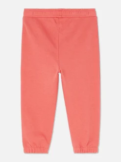 Pantalones De Chándal Con Cordón Y Bajos Ajustados