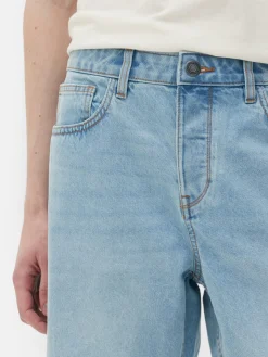 Pantalones Vaqueros Cortos Rectos