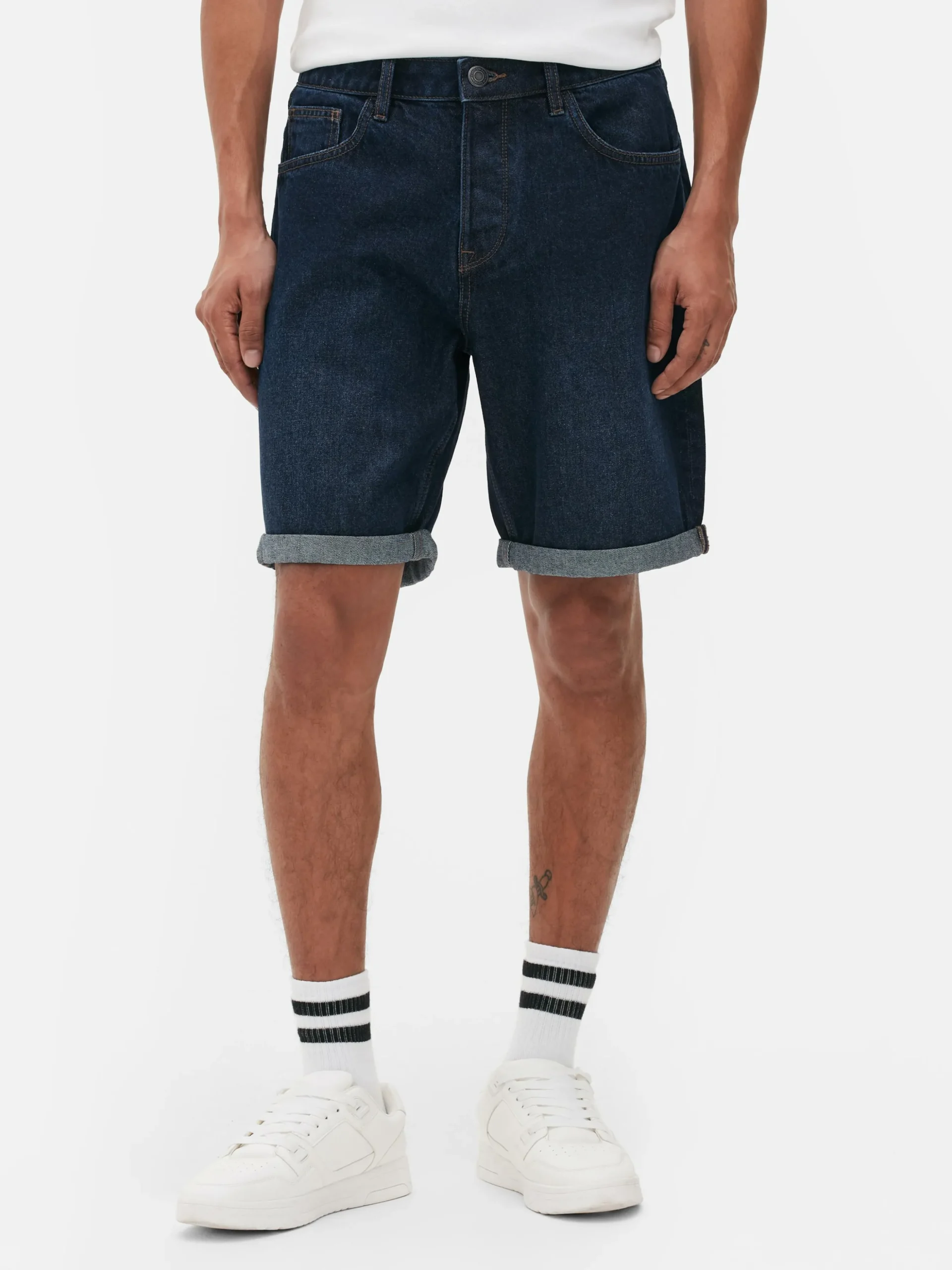 Pantalones Vaqueros Cortos Rectos
