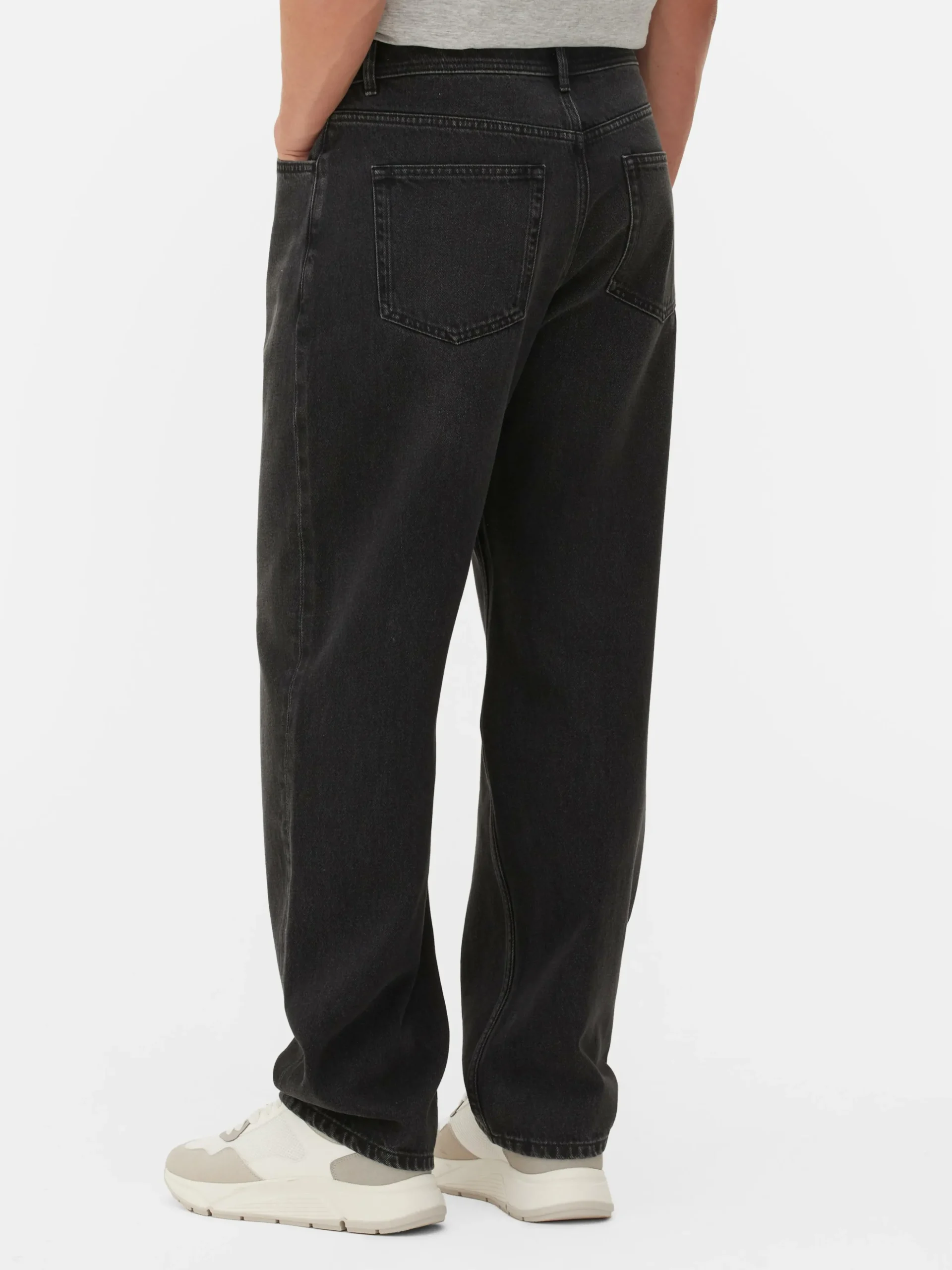 Pantalones Vaqueros De Corte Holgado