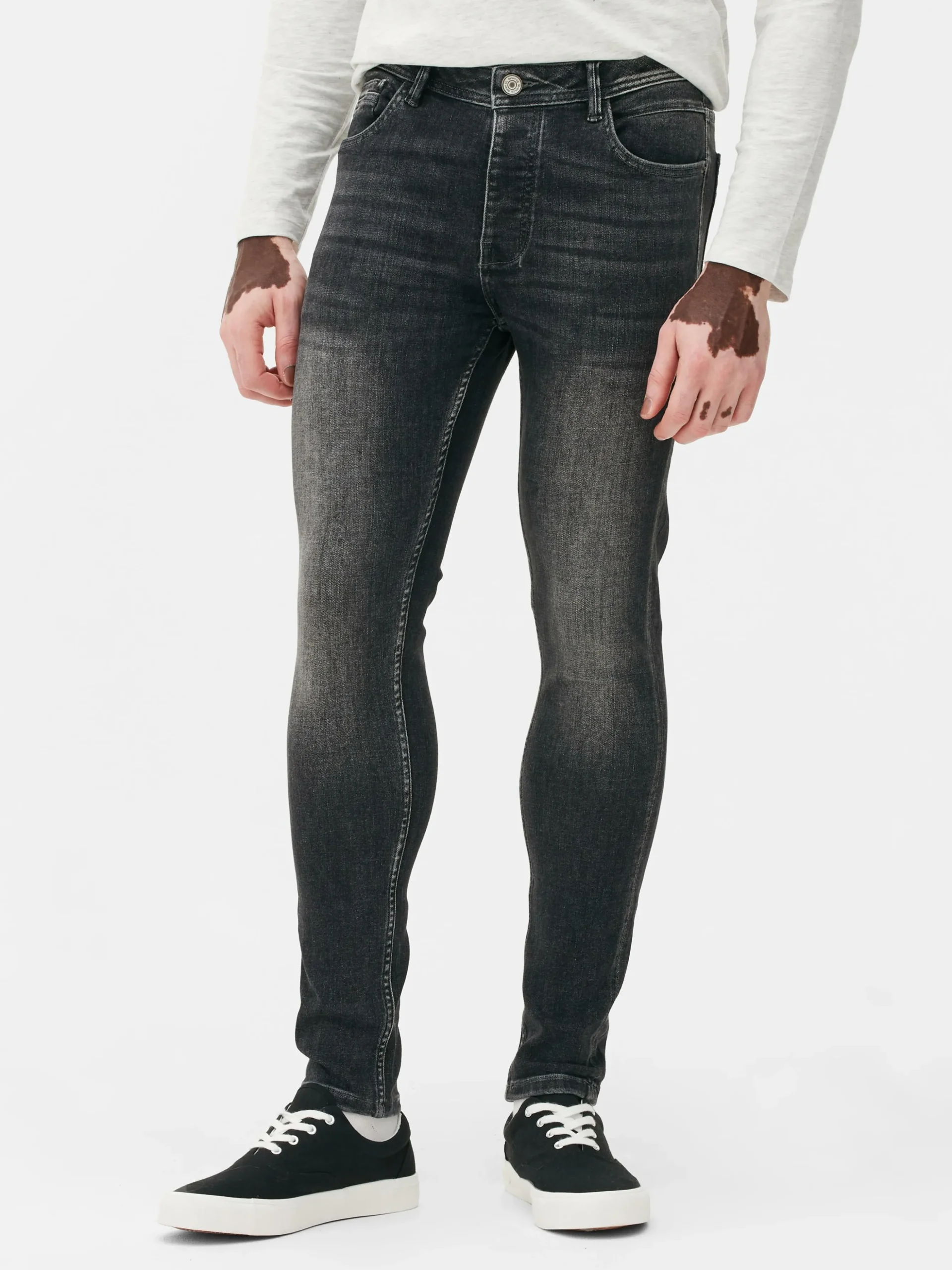 Pantalones Vaqueros De Corte Pitillo