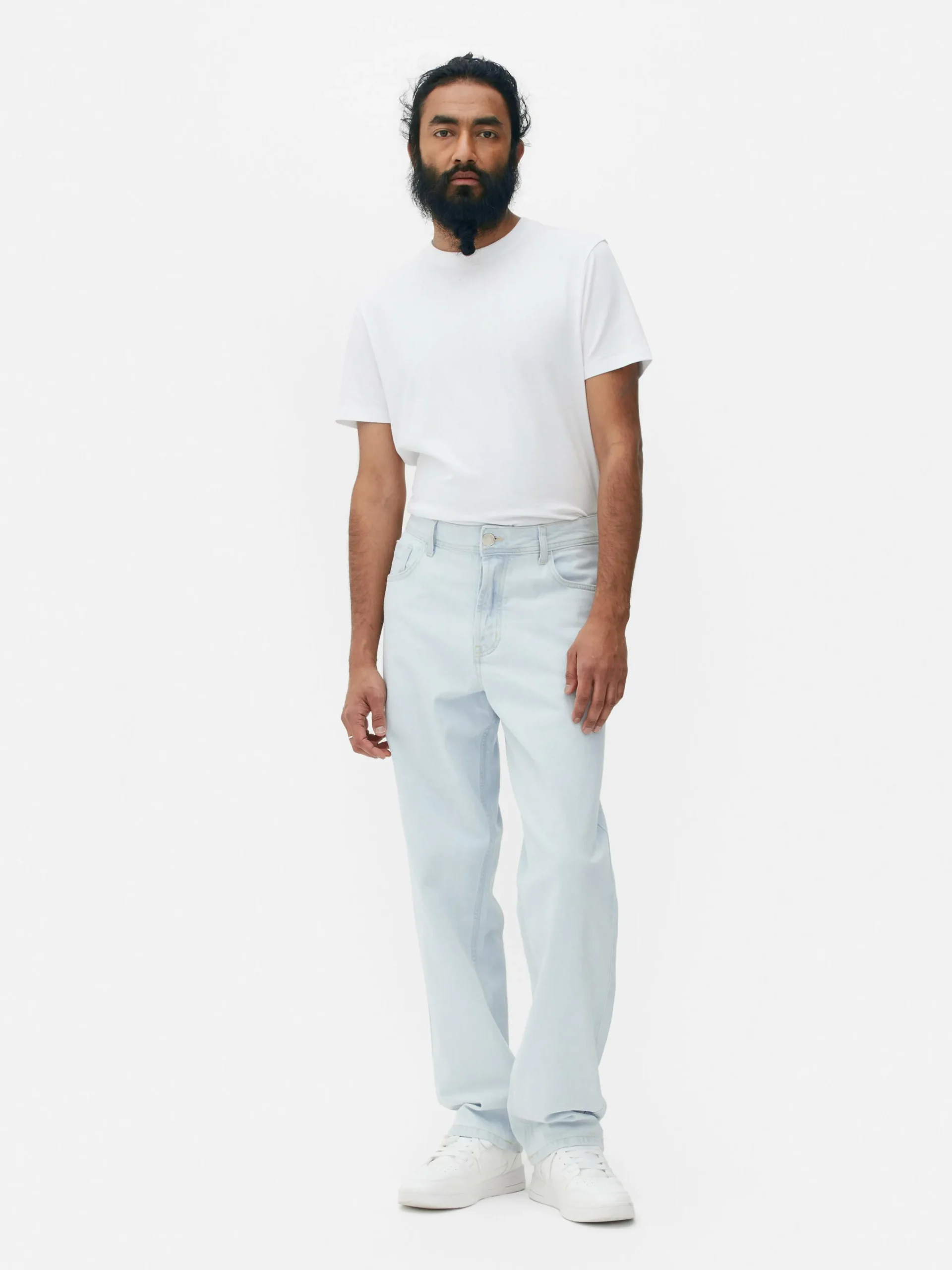 Pantalones Vaqueros De Corte Holgado