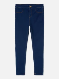 Pantalones Vaqueros De Corte Pitillo