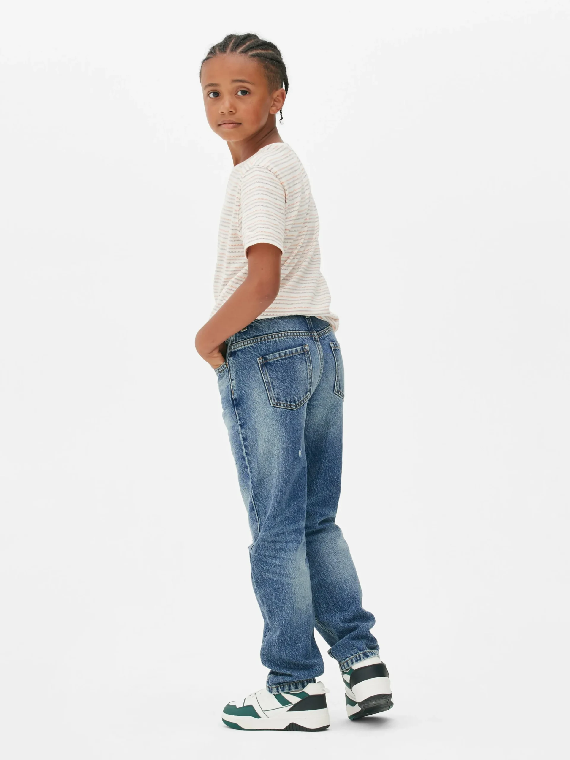 Pantalones Vaqueros Desgastados